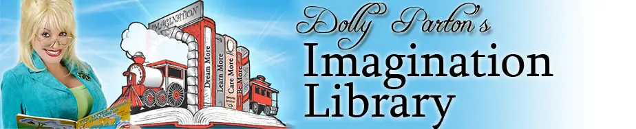 Dolly Parton's Imagination Library banner
